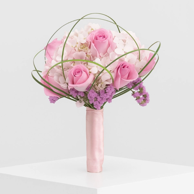 Bridal Hand Tied Pink